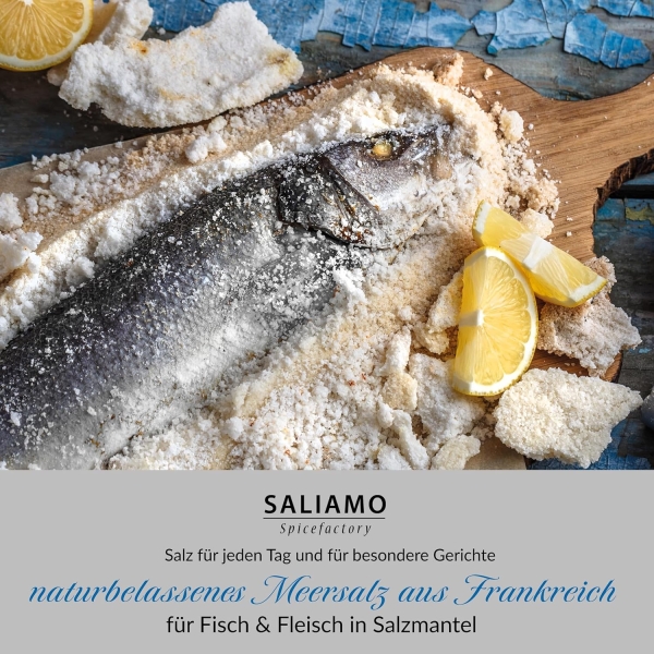 Graues Keltisches Meersalz | handgeschöpft 900gr